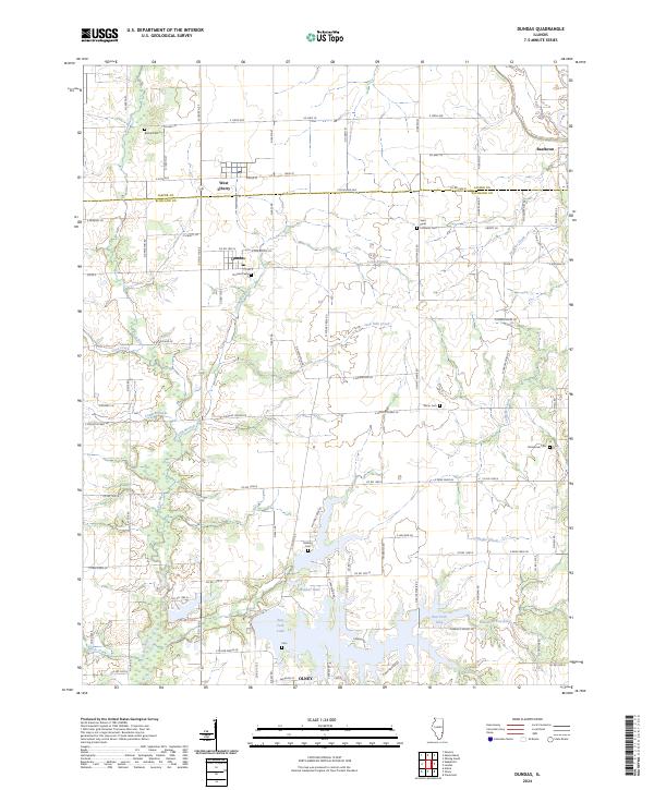 Dundas, IL — USGS 7.5-minute topo (2024)