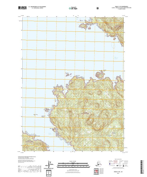 Craig C-5 SE, AK — USGS 7.5-minute topo (2021)