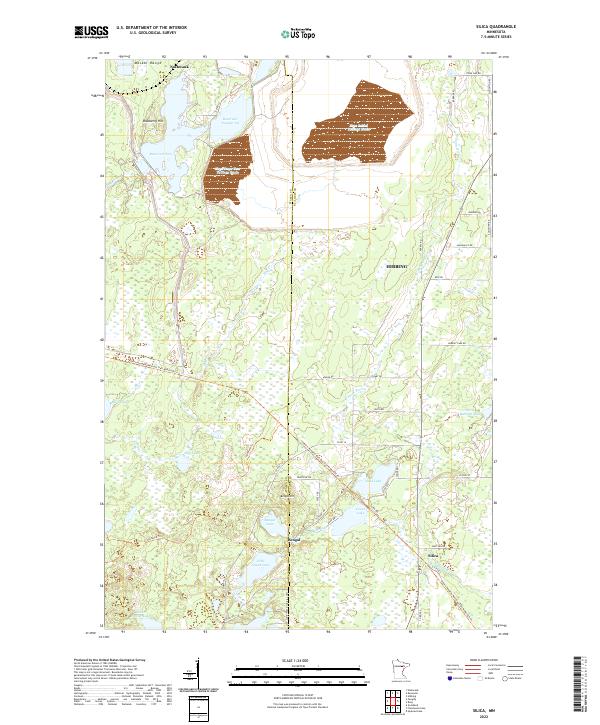 Silica, MN — USGS 7.5-minute topo (2022)