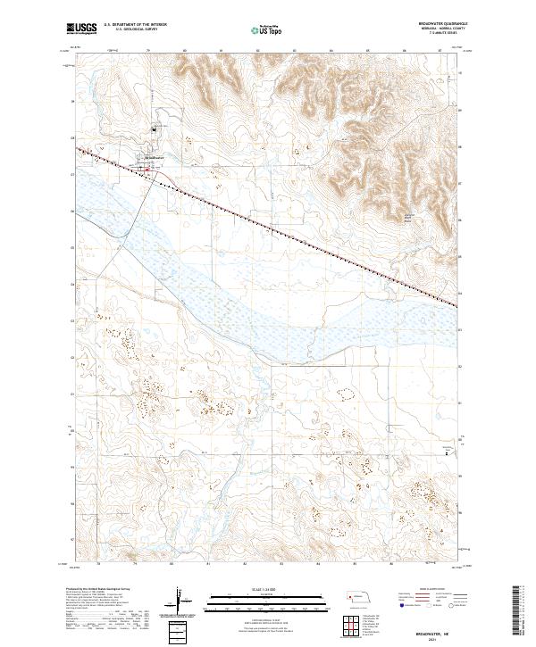 Broadwater, NE — USGS 7.5-minute topo (2021)