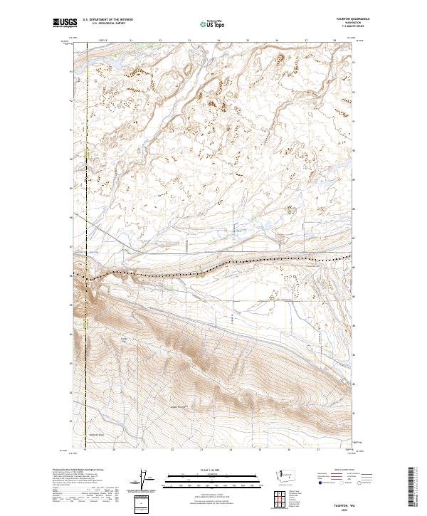 Taunton, WA — USGS 7.5-minute topo (2023)