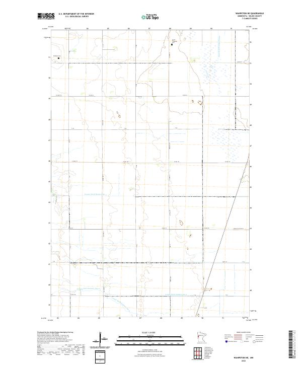 Wahpeton NE, MN — USGS 7.5-minute topo (2022)