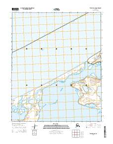 Teller D-6 SE, AK — USGS 7.5-minute topo (2014)