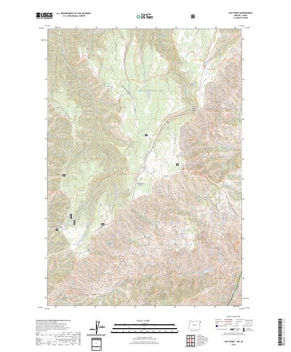 Hat Point, OR-ID — USGS 7.5-minute topo (2024)