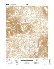 Hughes A-2 SW, AK — USGS 7.5-minute topo (2016)