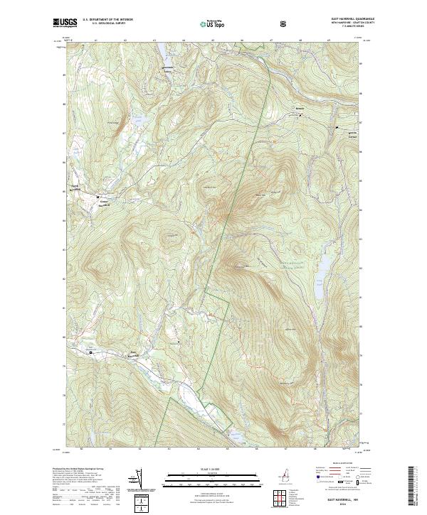 East Haverhill, NH — USGS 7.5-minute topo (2024)