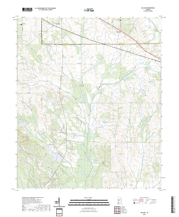 Gallion, AL — USGS 7.5-minute topo (2024)