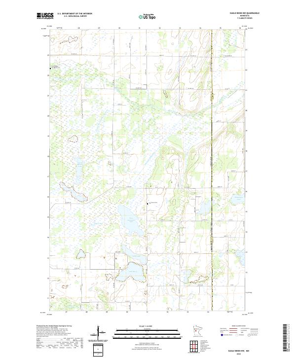 Eagle Bend NW, MN — USGS 7.5-minute topo (2022)