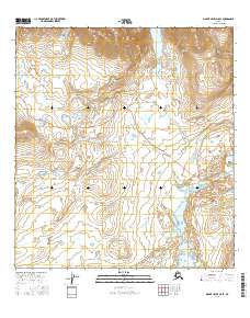 Mount Hayes A-5 SE, AK — USGS 7.5-minute topo (2016)