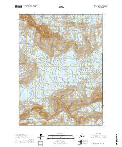 Bering Glacier A-3 NE, AK — USGS 7.5-minute topo (2017)
