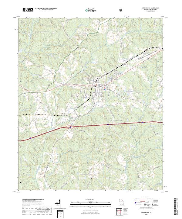 Greensboro, GA — USGS 7.5-minute topo (2024)