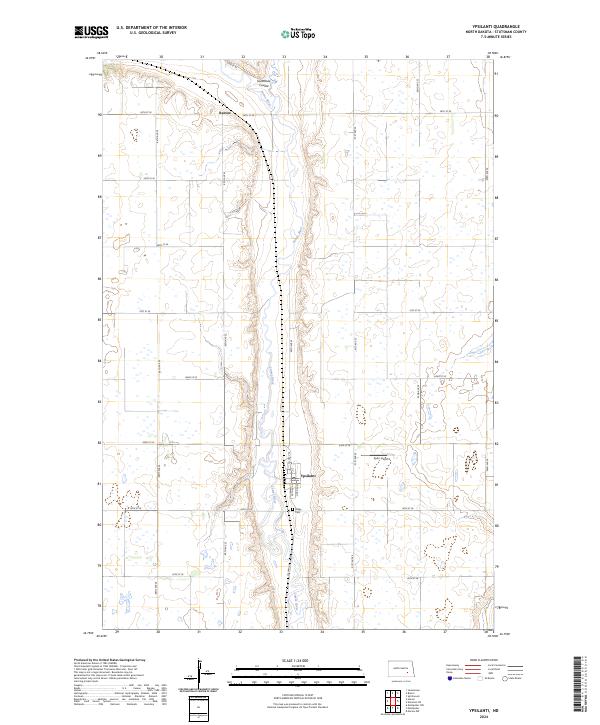 Ypsilanti, ND — USGS 7.5-minute topo (2024)