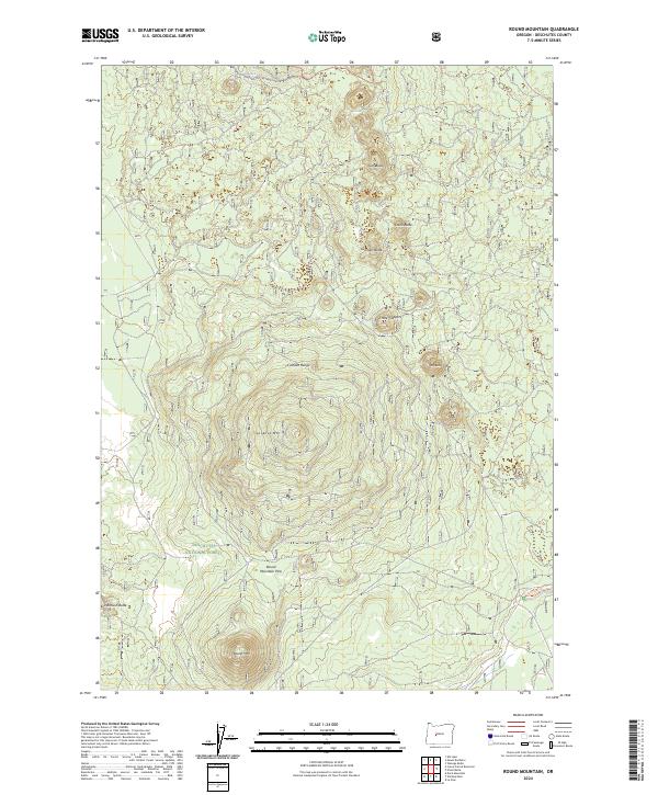 Round Mountain, OR — USGS 7.5-minute topo (2024)