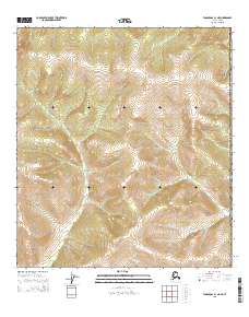 Tanacross B-1 NE, AK-YT — USGS 7.5-minute topo (2015)