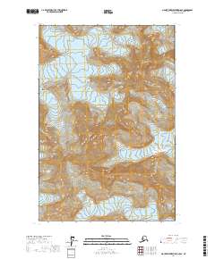 Mount Fairweather D-5 SE, AK — USGS 7.5-minute topo (2017)