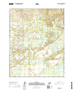 Beaver B-5 SE, AK — USGS 7.5-minute topo (2017)