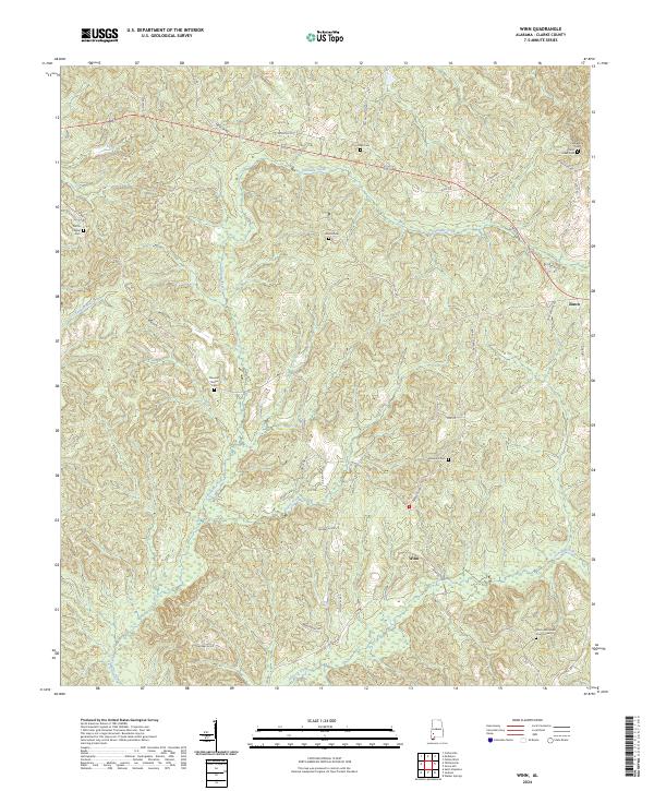 Winn, AL — USGS 7.5-minute topo (2024)