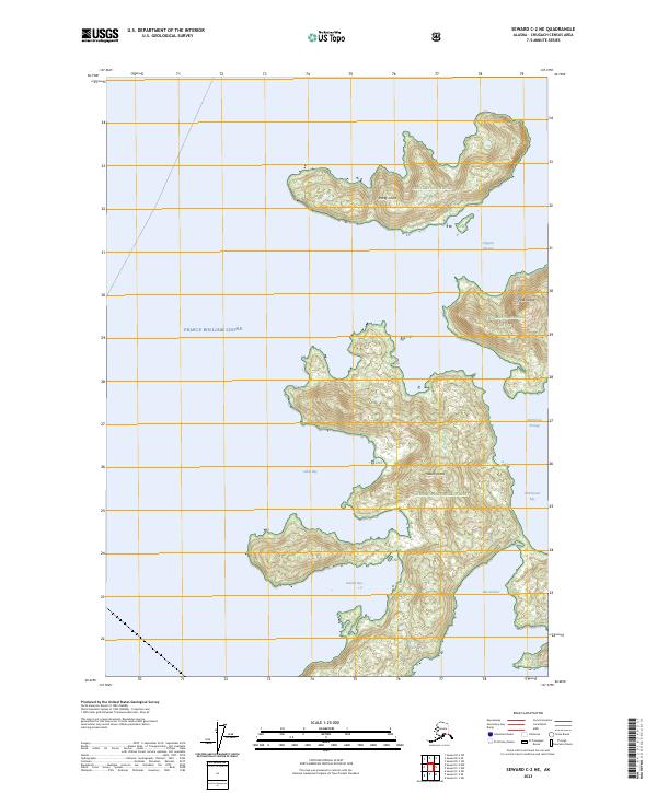Seward C-2 NE, AK — USGS 7.5-minute topo (2023)