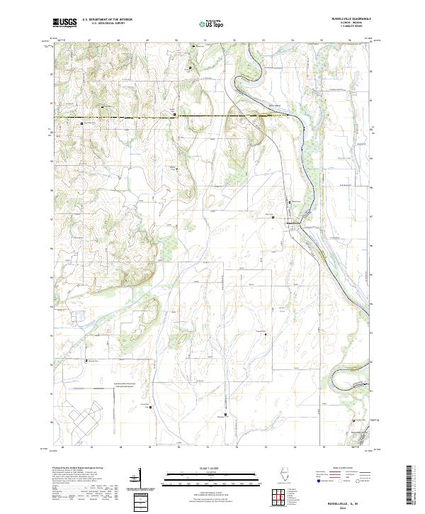 Russellville, IL-IN — USGS 7.5-minute topo (2024)