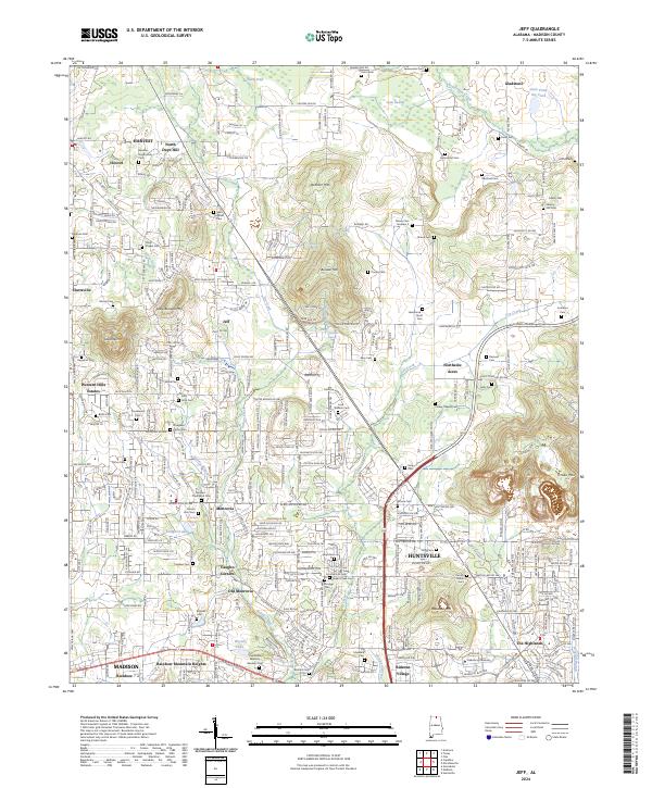Jeff, AL — USGS 7.5-minute topo (2024)