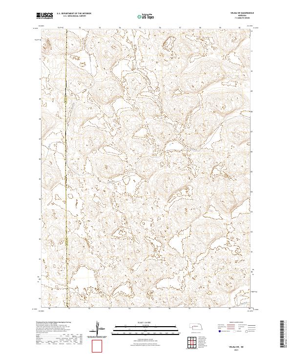 Velma SW, NE — USGS 7.5-minute topo (2021)
