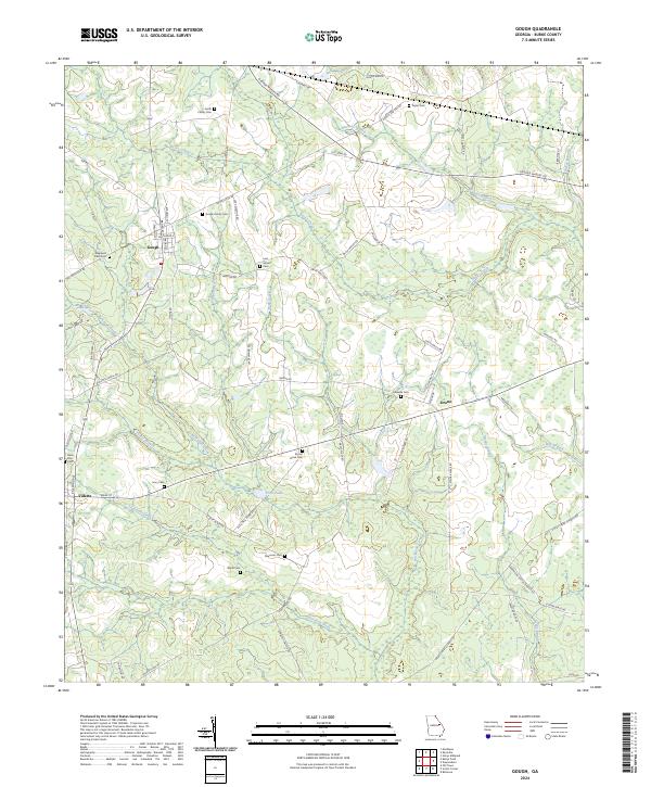 Gough, GA — USGS 7.5-minute topo (2024)