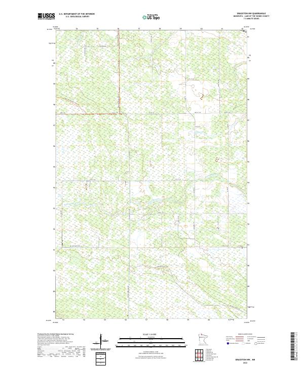 Graceton NW, MN — USGS 7.5-minute topo (2022)