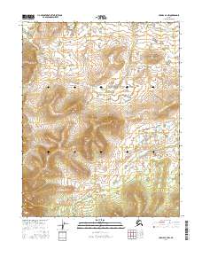 Hughes A-4 NW, AK — USGS 7.5-minute topo (2016)