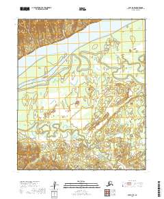 Ruby D-5 SE, AK — USGS 7.5-minute topo (2019)