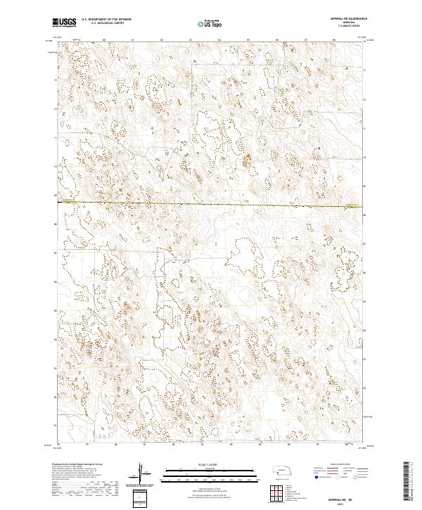 Imperial NE, NE — USGS 7.5-minute topo (2021)