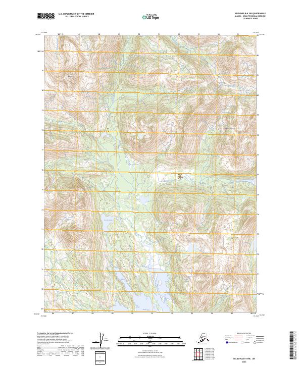 Seldovia B-4 SW, AK — USGS 7.5-minute topo (2024)