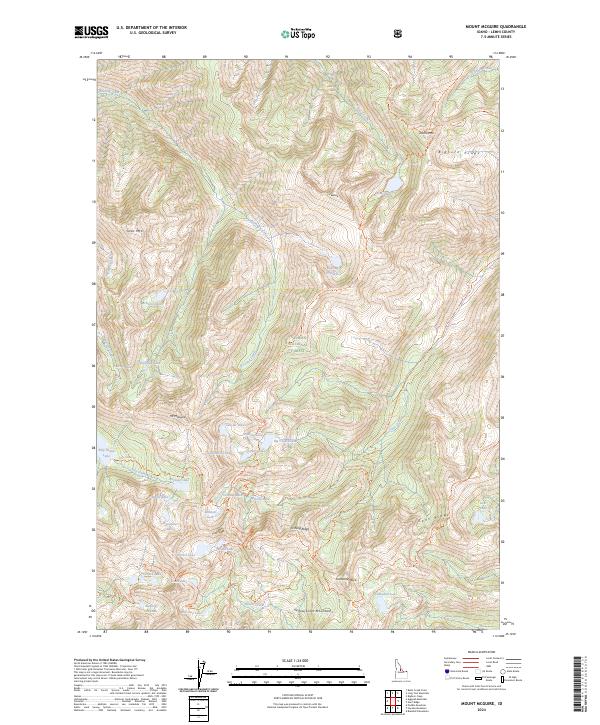 Mount McGuire, ID — USGS 7.5-minute topo (2024)