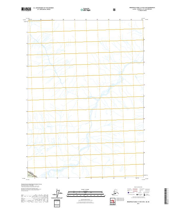 Bradfield Canal C-5 OE E SW, AK-BC — USGS 7.5-minute topo (2021)