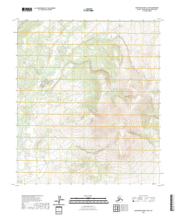 Kantishna River A-5 NW, AK — USGS 7.5-minute topo (2024)