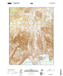 Iliamna B-3 NW, AK — USGS 7.5-minute topo (2020)