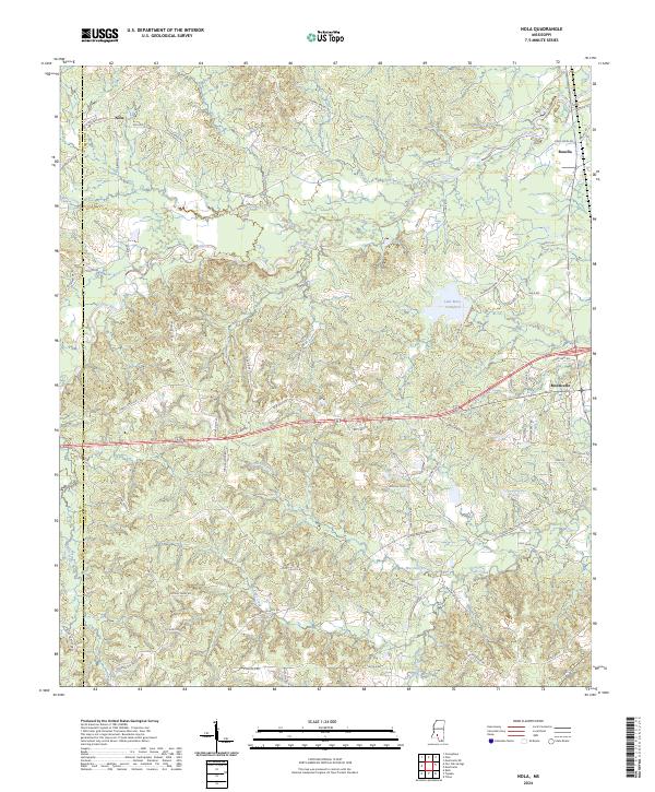 Nola, MS — USGS 7.5-minute topo (2024)