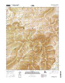 Melozitna B-6 NW, AK — USGS 7.5-minute topo (2016)