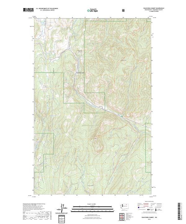 Wauconda Summit, WA — USGS 7.5-minute topo (2023)