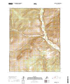 Beaver D-4 SE, AK — USGS 7.5-minute topo (2017)