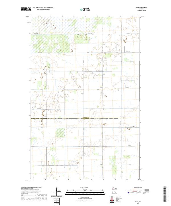 Mavie, MN — USGS 7.5-minute topo (2022)