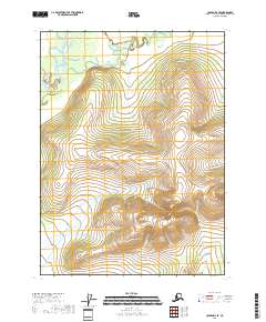 Coleen D-3 SE, AK — USGS 7.5-minute topo (2018)