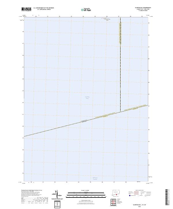 Clinton OE S, CT-NY — USGS 7.5-minute topo (2024)