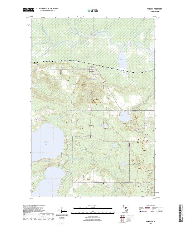 McMillan, MI — USGS 7.5-minute topo (2023)