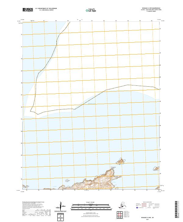 Seguam C-6 NW, AK — USGS 7.5-minute topo (2021)