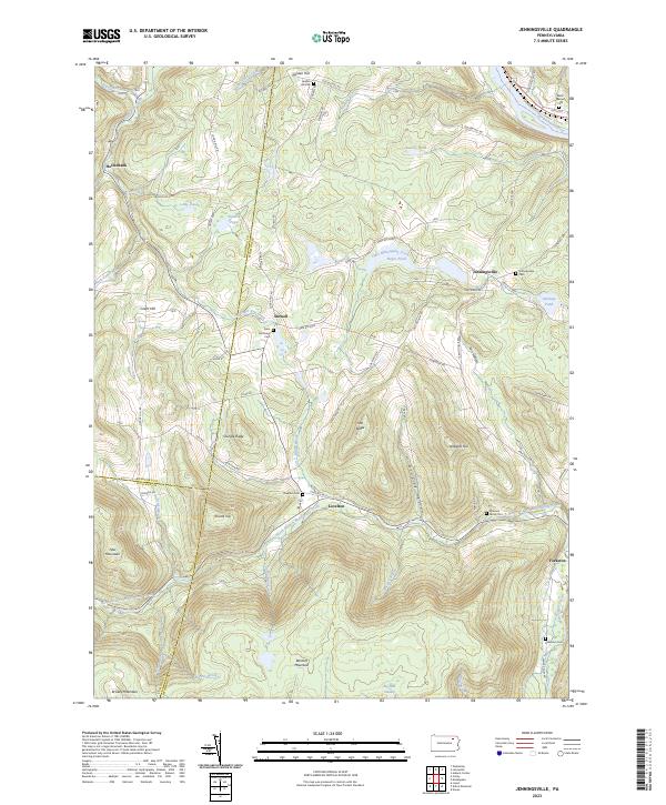 Jenningsville, PA — USGS 7.5-minute topo (2023)