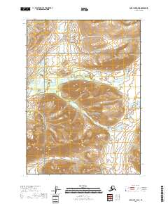 Lake Clark B-5 NE, AK — USGS 7.5-minute topo (2018)