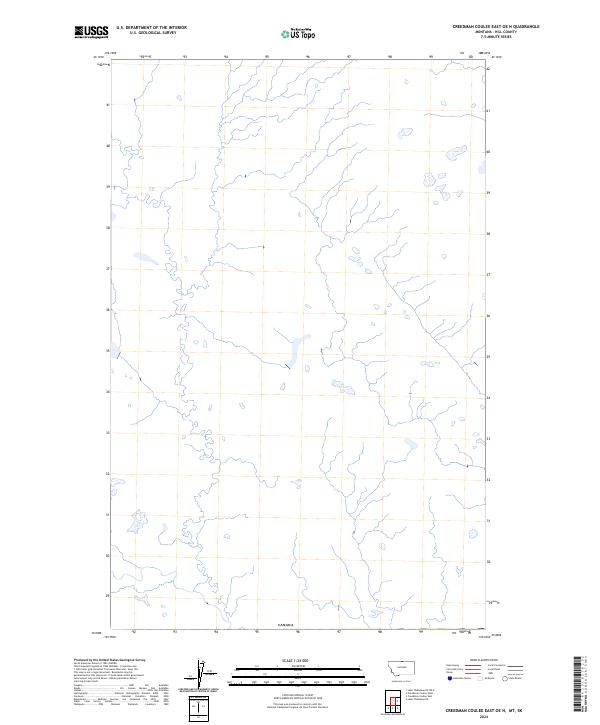 Creedman Coulee East OE N, MT-SK — USGS 7.5-minute topo (2024)