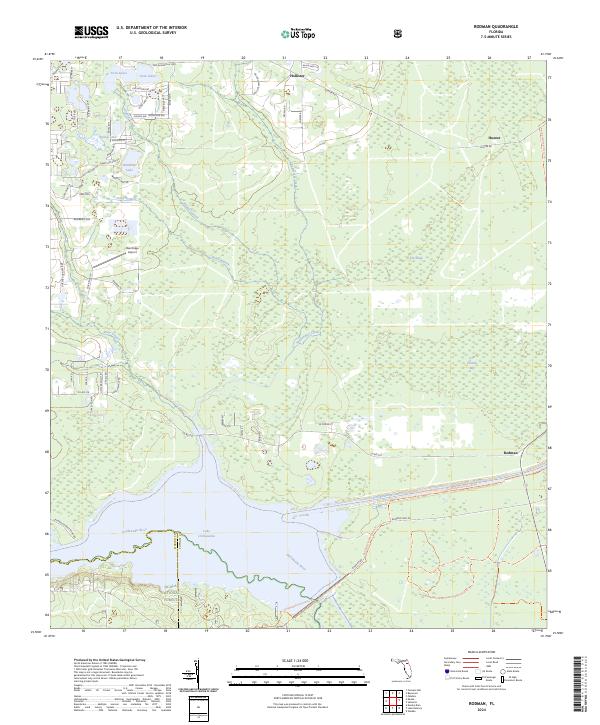 Rodman, FL — USGS 7.5-minute topo (2024)