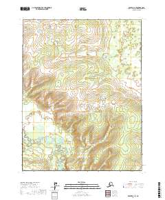 Beaver D-1 SE, AK — USGS 7.5-minute topo (2017)