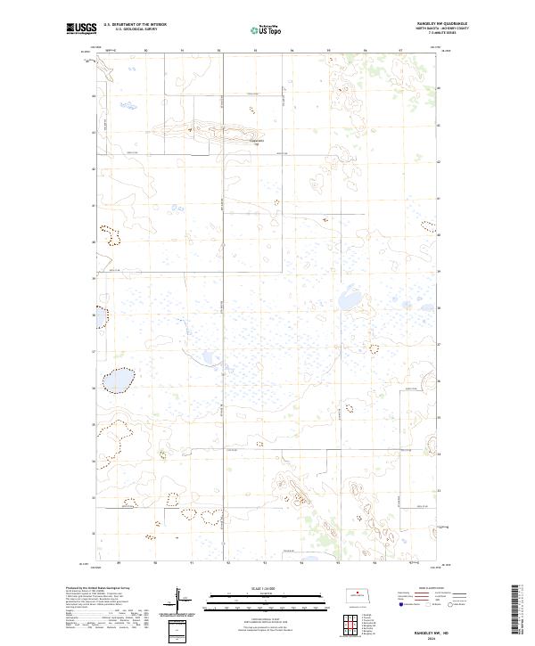Rangeley NW, ND — USGS 7.5-minute topo (2024)